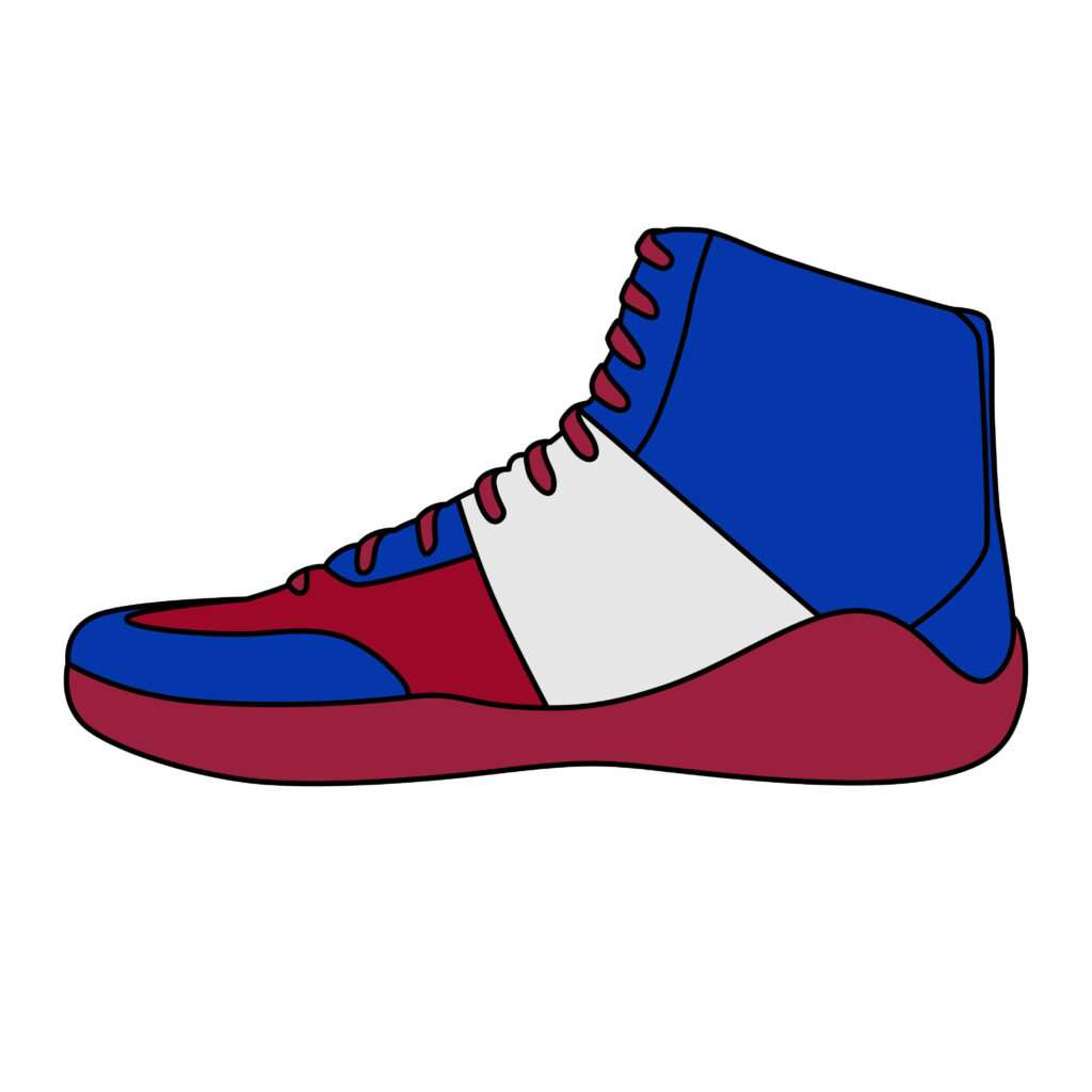 How To Draw A Wrestling Shoe