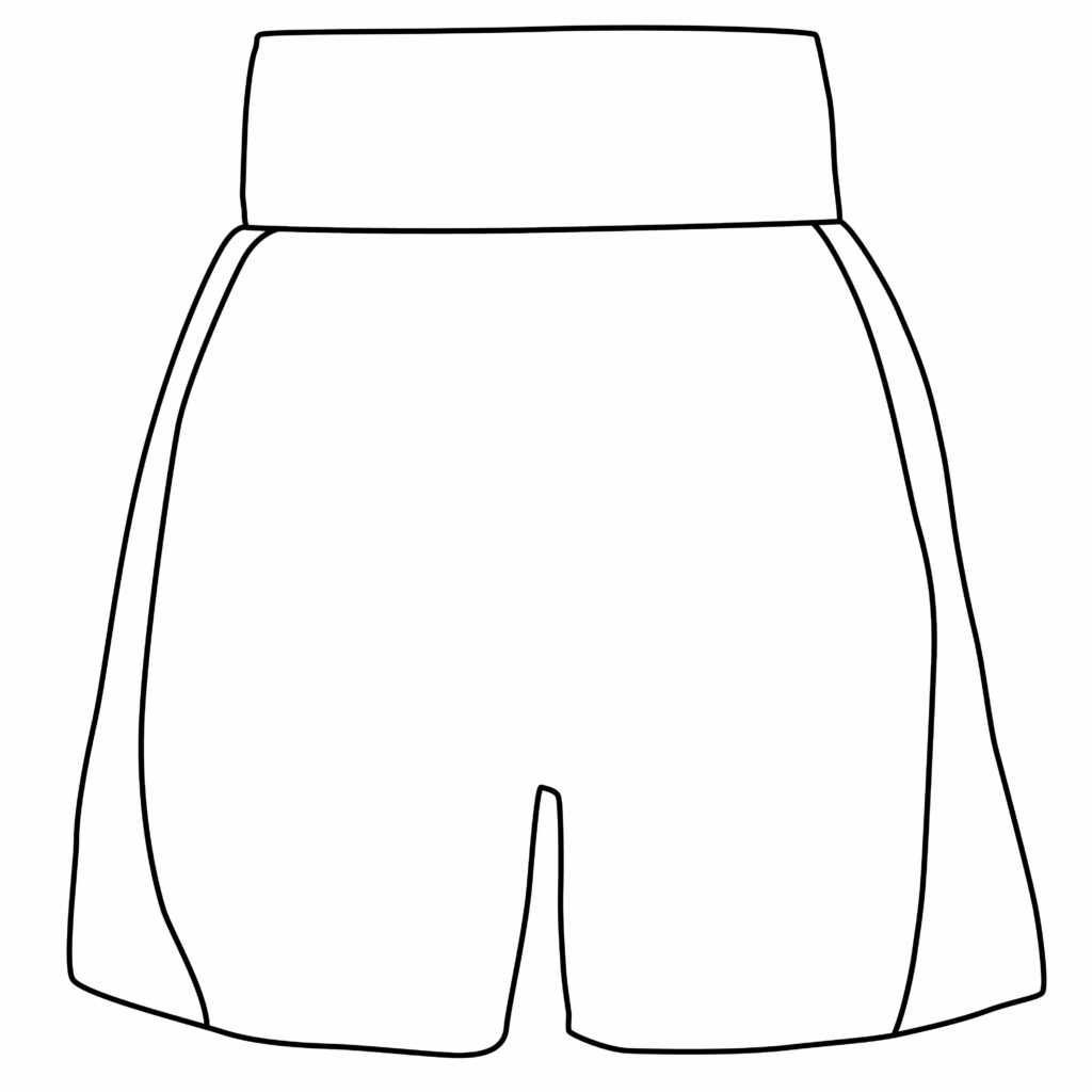 How to Draw Boxing Shorts