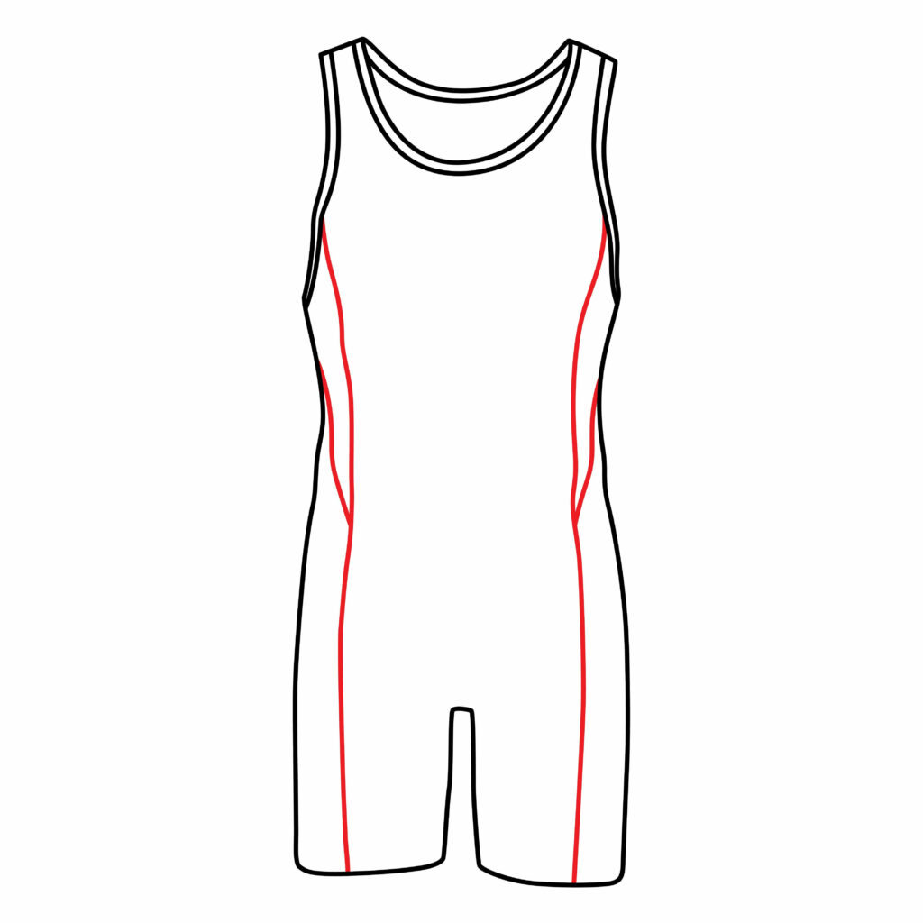 How To Draw A Wrestling Singlet