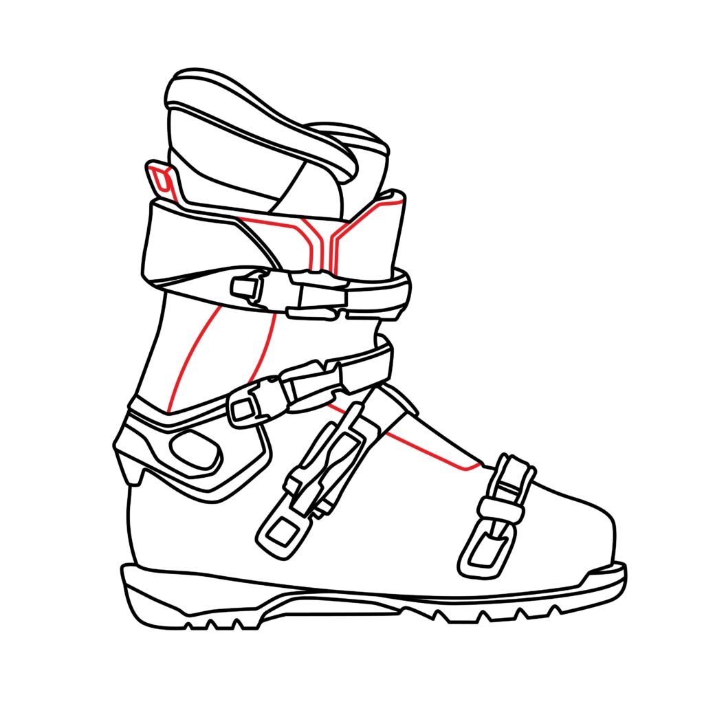 Add More Details to the ski boot