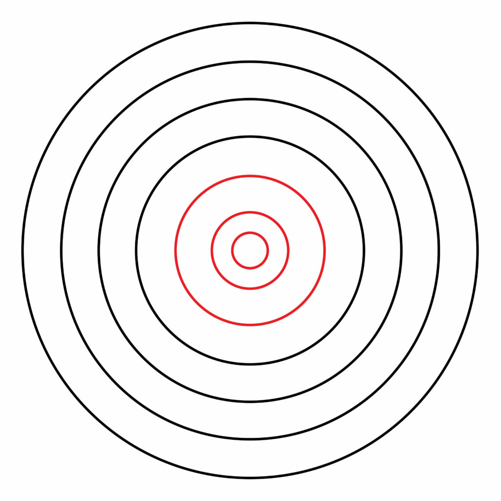 How to Draw the 9 and 10-point circle