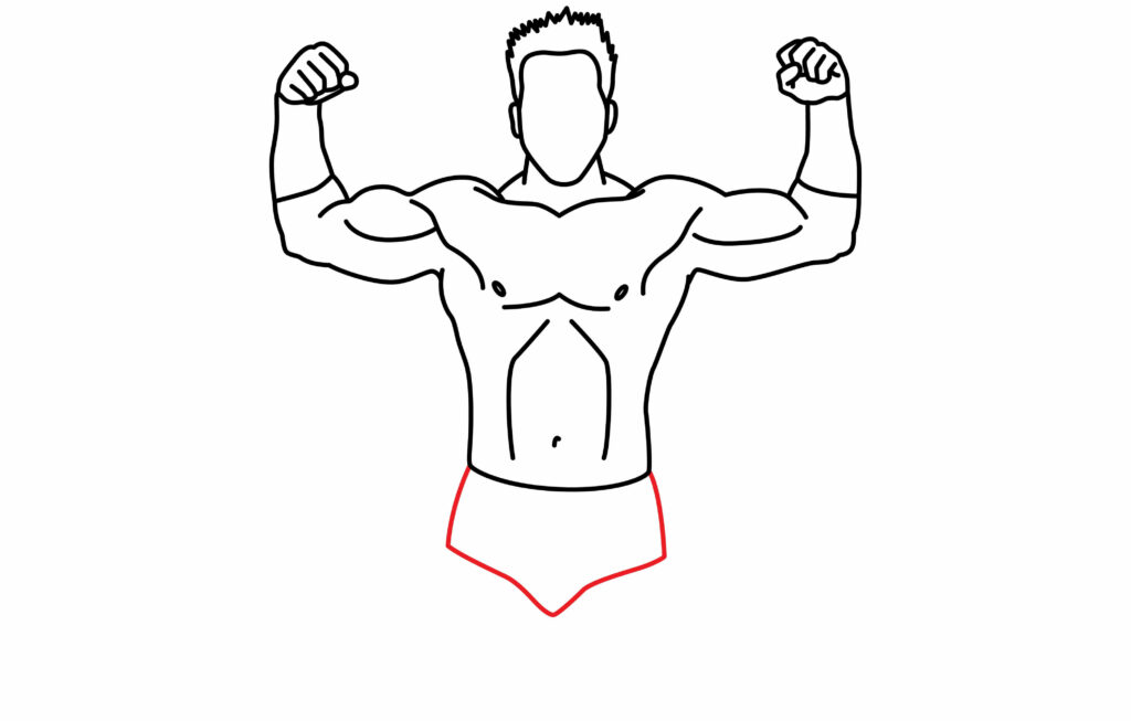 How To Draw A Wrestler
