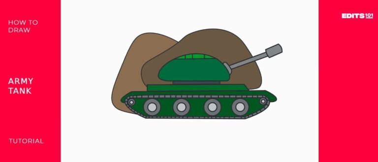 How To Draw An Army Tank | Step-by-Step Guide