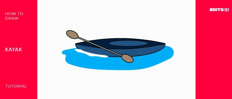How To Draw A Kayak | A Step-by-Step Guide